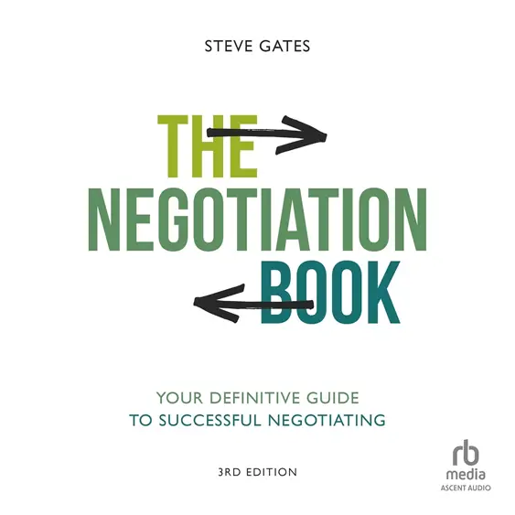 The Negotiation Book cover -  a guide looking at the importance of negotiation and how to be successful at it.