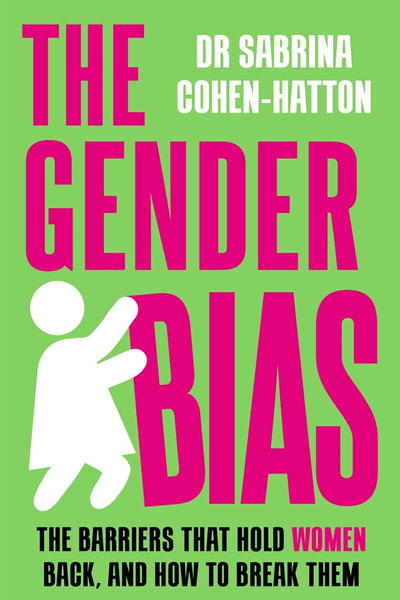 The Gender Bias cover - a book by formerly homeless Chief Fire Officer, Sabrina Cohen-Hatton.