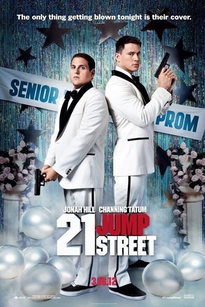 21 Jump Street movie cover - starring Channing Tatum.